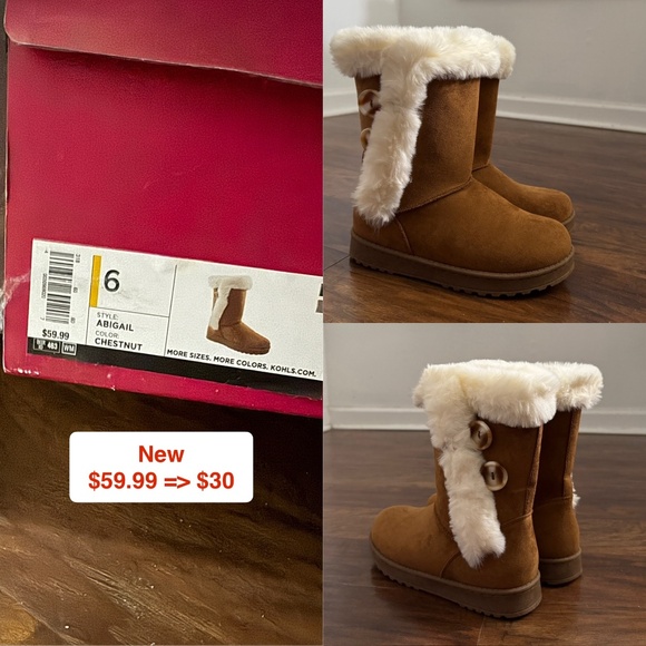 New Abigail Boots $59 -> $30 - Picture 1 of 5